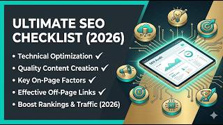 The Ultimate SEO Checklist to Boost Rankings & Traffic 2026