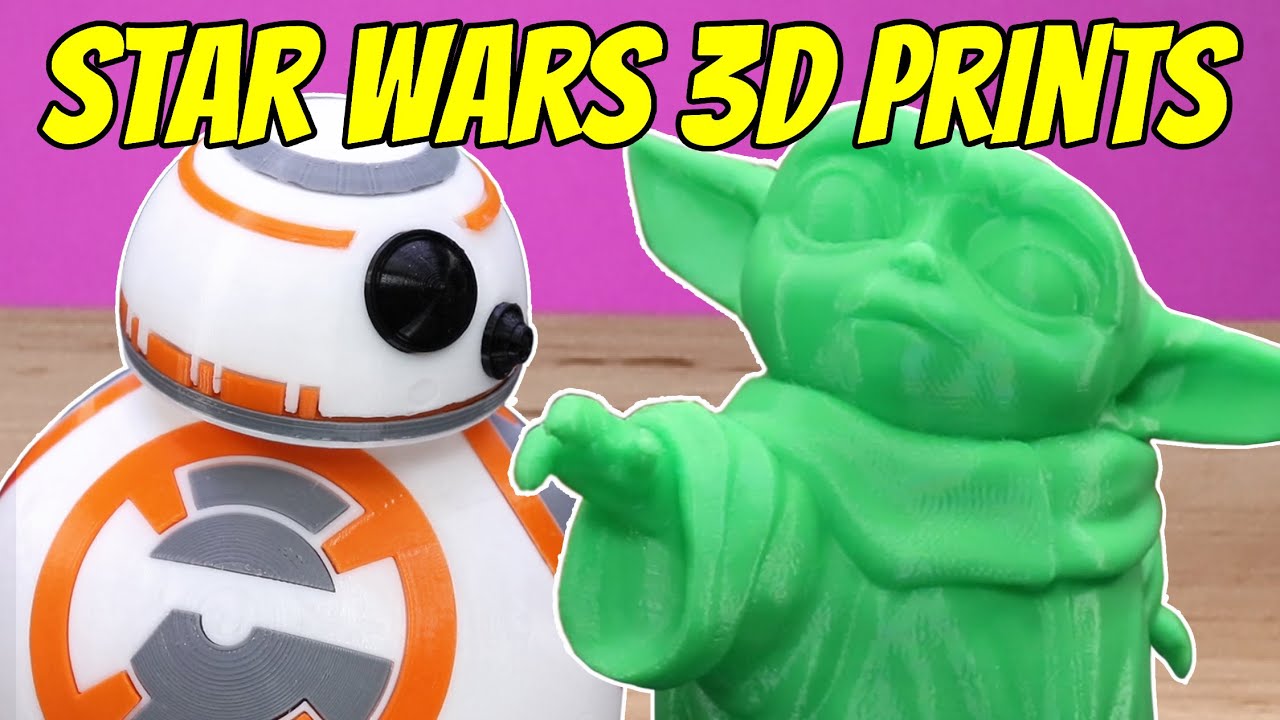 Resistente journalist Genoptag Top 10 3D Printed Star Wars Figures & Models - YouTube