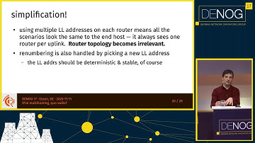 DENOG17 - IPv6 multihoming without BGP, quo vadis?