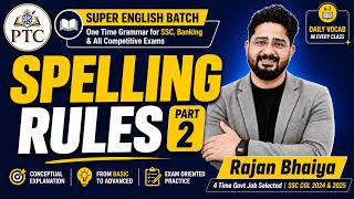 Class 3 - Spelling Rules
