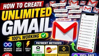 Unlimited Gmail Account Without Phone Verification | Unlimited Gmail Bangla Method 2026 Create Gmail