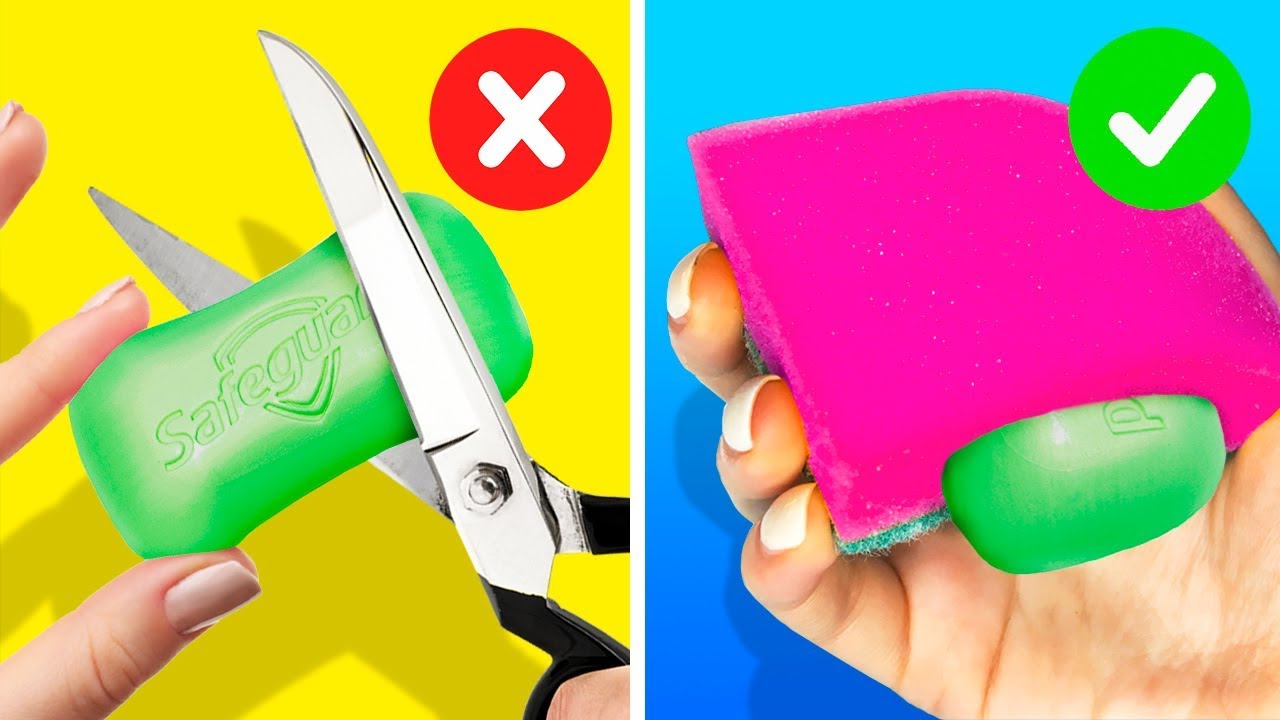 34 UNEXPECTED CLEANING HACKS TO SPEED UP YOUR ROUTINE