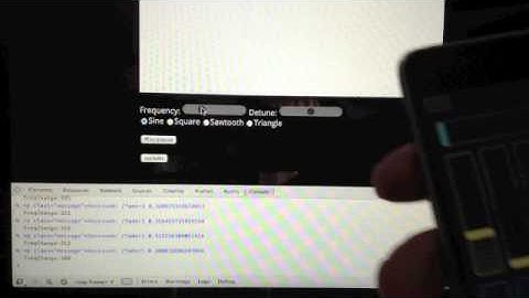 controlling a webaudioAPI app with touchOsc