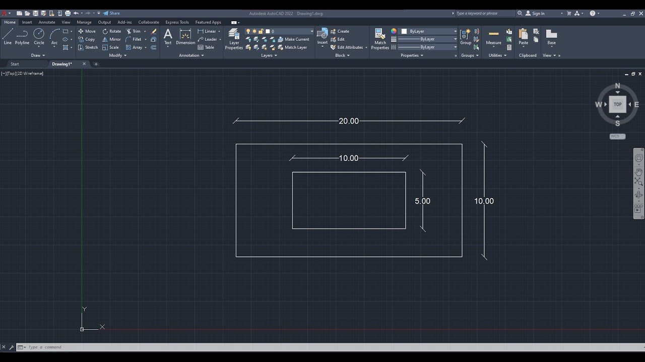 how use align command and scale in AUTOCAD - YouTube