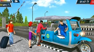 Offroad Rickshaw Driving - Auto Tuk Tuk Driver Simulator - Android Game screenshot 2