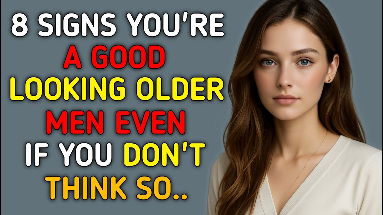 8 Signs You're A Good Looking OLDER MAN Even If You Don't Think So Age ...