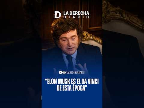Miniatura del Short: 🚨🇦🇷 Milei comparó a Elon Musk con Leonardo da Vinci