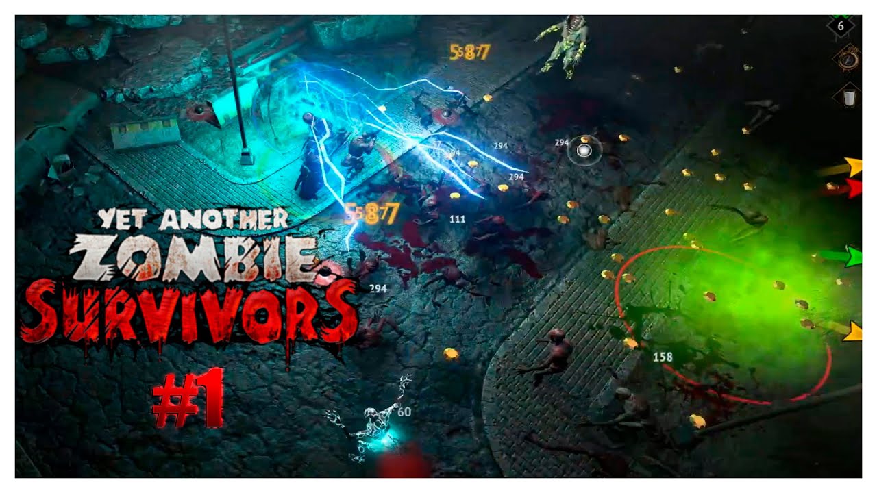 JUEGAZO! HORDAS DE ZOMBIES QUE VICIARÁS SIN PARAR | YET ANOTHER ZOMBIE SURVIVORS | Gameplay Español