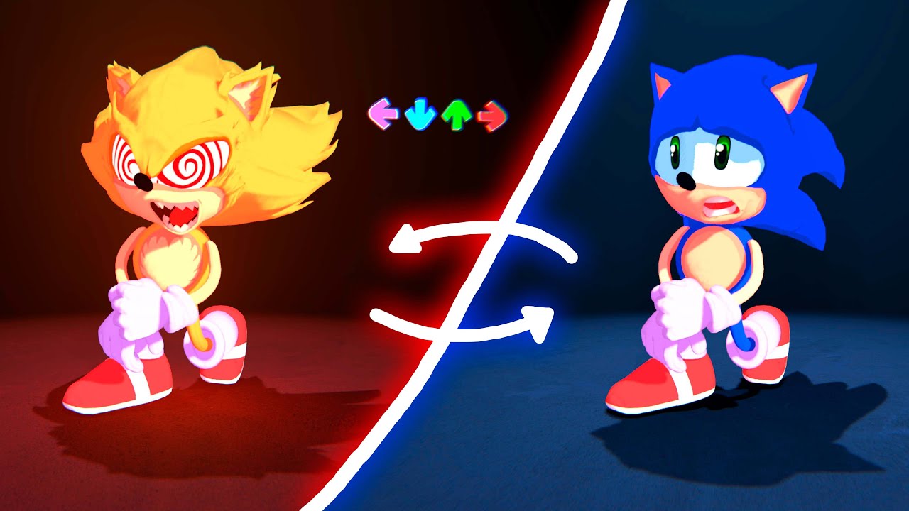 NEW Fleetway Sonic vs Sonic.exe 2.0 +4 new locations