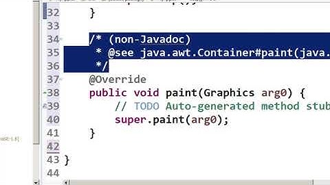 Applets in Java Lecture 2