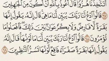 ختم القرآن - الورد اليومي ٣ - سورة البقرة الآيات من ٥٨ - ٨٣