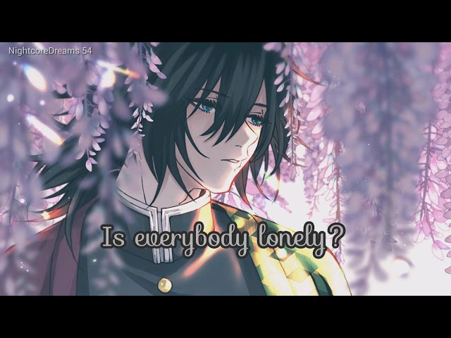 Lonely - Nightcore [Nathan Wanger] Lyrics