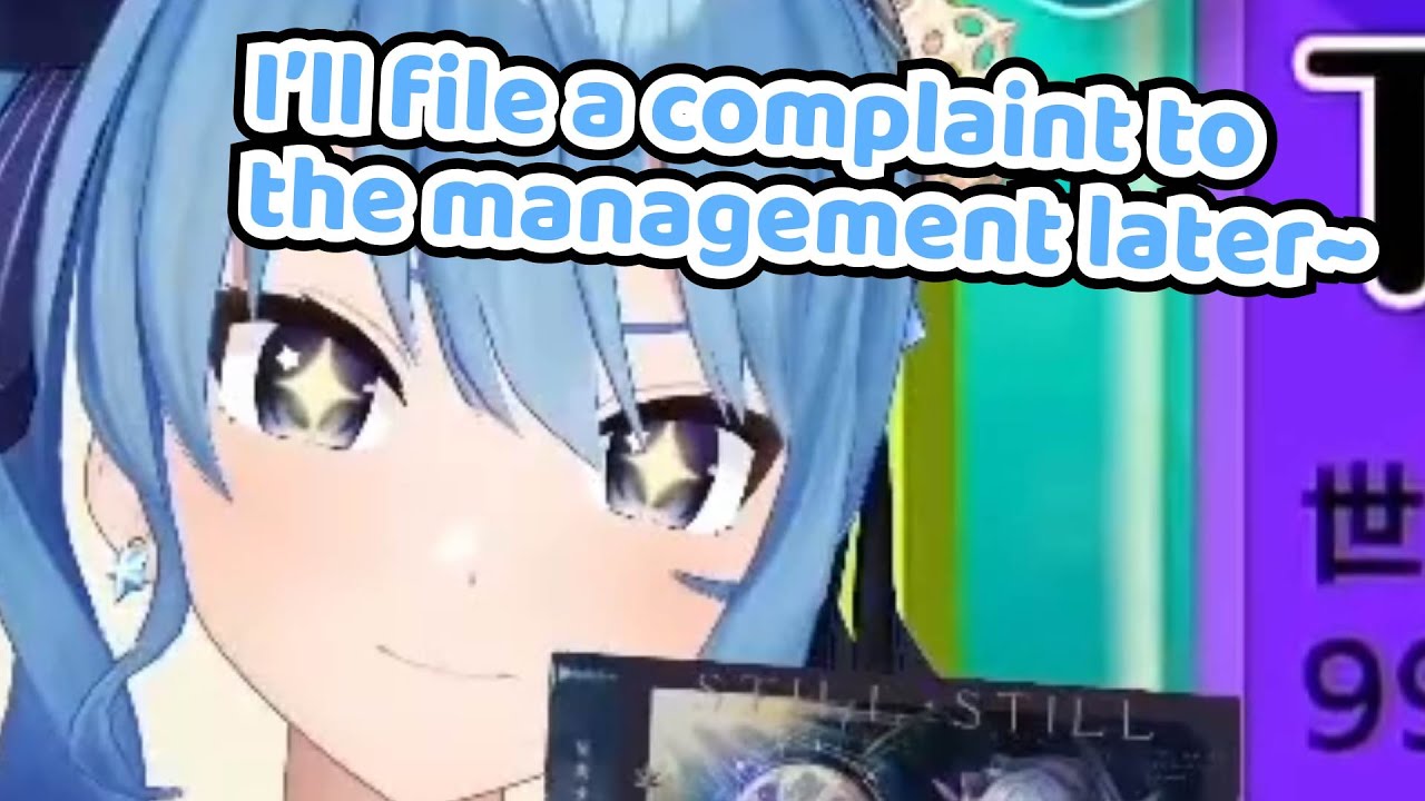 Suisei Still Managed To Be Cute Even Though Her Camera Isn't Working【Hololive | Hoshimachi Suisei】