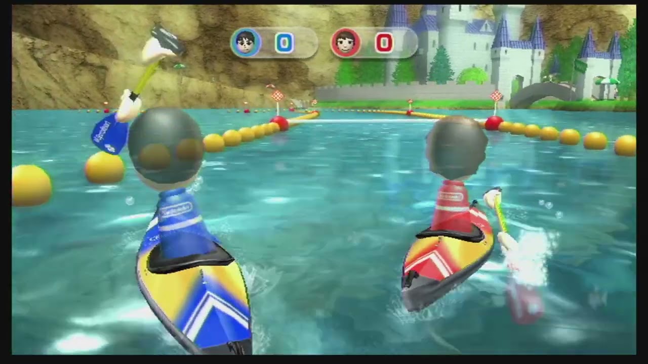 Wii Sports Resort [8] カヌー 対戦 初級