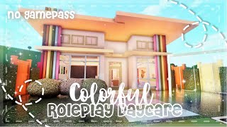 Roblox Bloxburg - No Gamepass Colorful Daycare - Minami Oroi