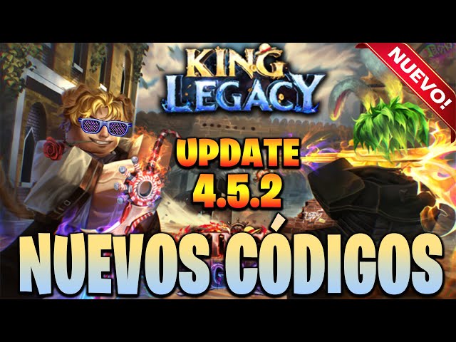 4 códigos nuevos*⚔️ 10 CODIGOS de KING LEGACY ⚔️ Update 4.5.0⚔️NUEVOS  CÓDIGOS en DESCRIPCIÓN⚔️2023 