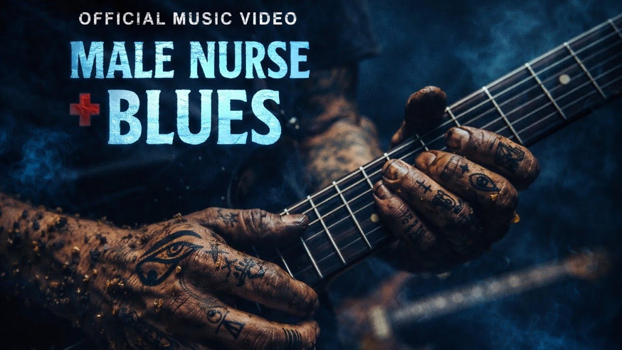 Male Nurse Blues - Horace. (Official Music Video). AI original music. 