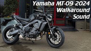 Yamaha MT 09 2024 Walkaround | Exhaust Sound