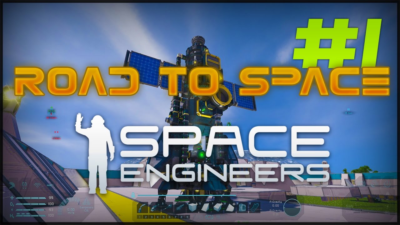 #LIVE# SPACE ENGINEERS | VAISSEAU CARGO! #1 - YouTube