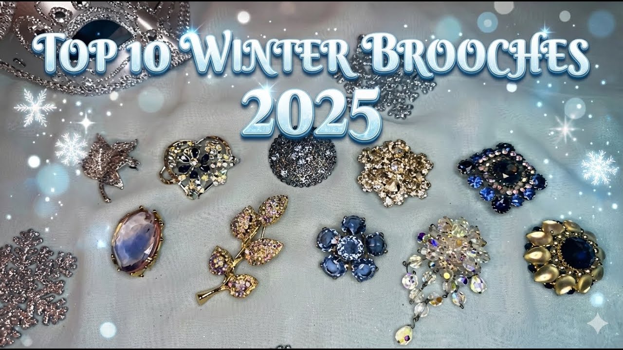 Топ-10 самых редких зимних брошей