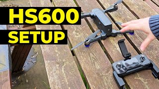 Holy Stone HS600 Drone First Time Setup Tutorial!