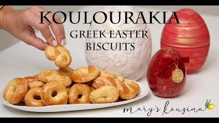 Koulourakia - Traditional Greek Easter Biscuits