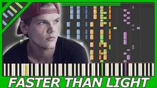 Avicii ft. Sandro Cavazza - Faster Than Light (Max Pandèmix piano cover) chords