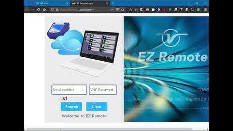 Remote Control VeEX Testers: (Web GUI, File Management, FW upgrade, EZRemote)