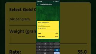 KSA Gold Rate app screenshot 2