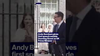 Andy Burnham gives first speech outside Downing Street as UK Prime Minister #shorts