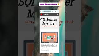 Learn SQL with games