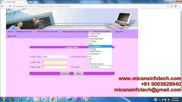 TOWN PLANNING MANAGEMENT SYSTEM- IEEE PROJECTS 2018