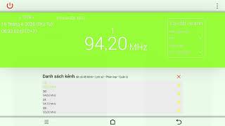 [Tropo] 94,2 MHz – Đài phát thanh huyện Vụ Bản (Nam Định) | 05:33, 16.4.2025