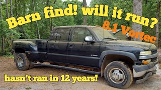 Will it Start Barn find chevy 3500 8.1!