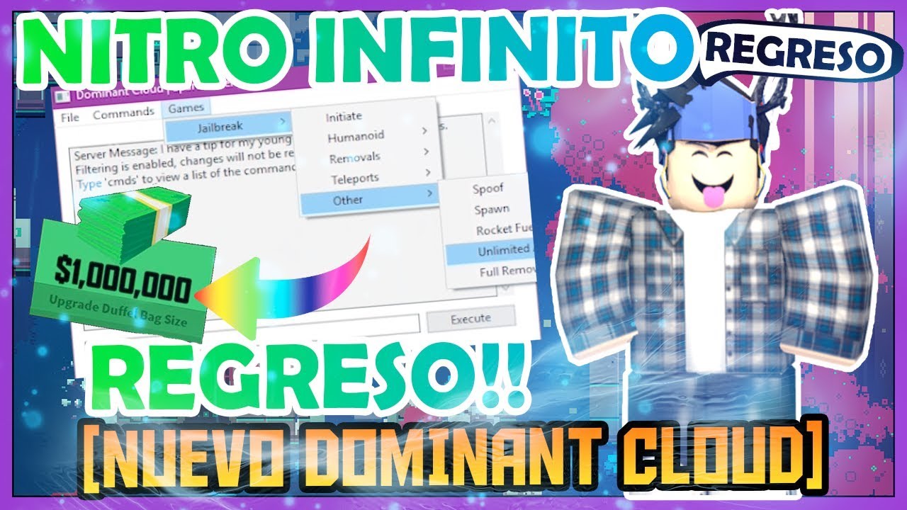 Como Teletransportarse En Jailbreak 2018 Exexploit Roblox By Vito Zbku - nuevo hack roblox jailbreak dinero infinito autorobo