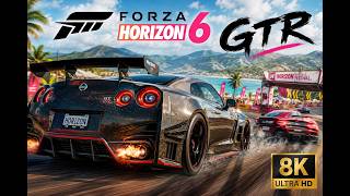 FORZA HORIZON 6 | Nissan GT-R Ultimate Street Racing Challenge! 🏎️🔥 | 4K/8K Gameplay.