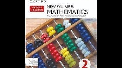 Exercise 2B || Question # 7 || updated 7th edition oxford syllabus || book D2 solution || chapter 2