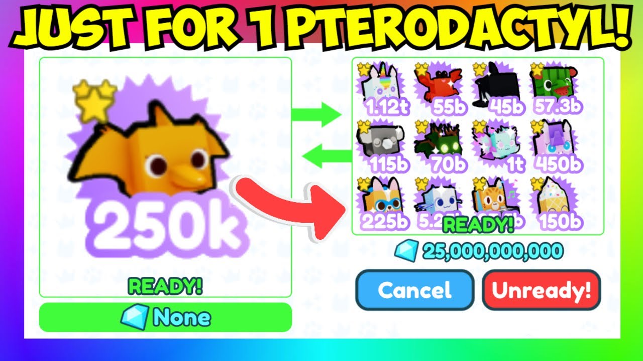 What Will People Trade For Pterodactyl!? *Insane Offers* (Pet Simulator