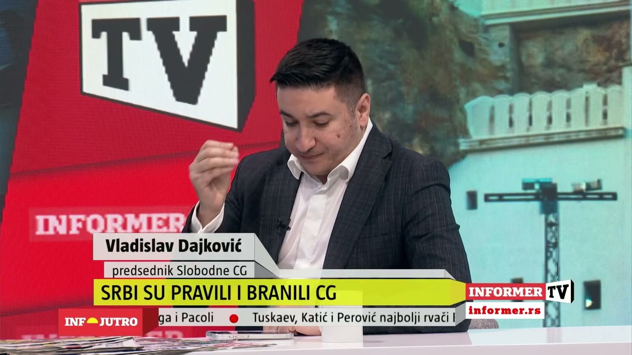 INFO JUTRO - Borba za srpski jezik i trobojku