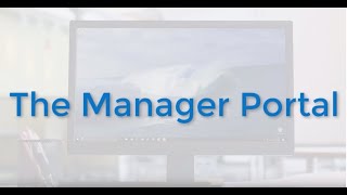 Basic User - The Manager Portal