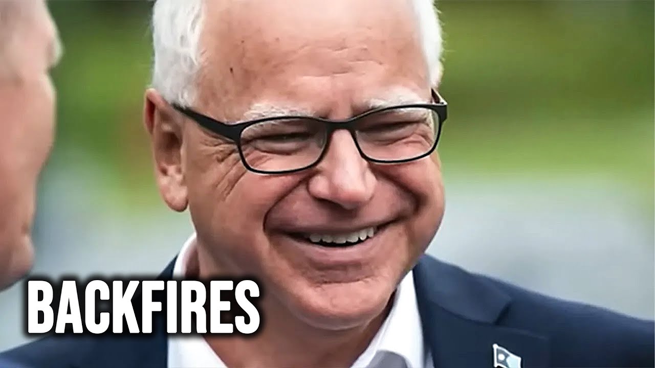 Republican's desperate attempt to attack tim walz instantly backfires