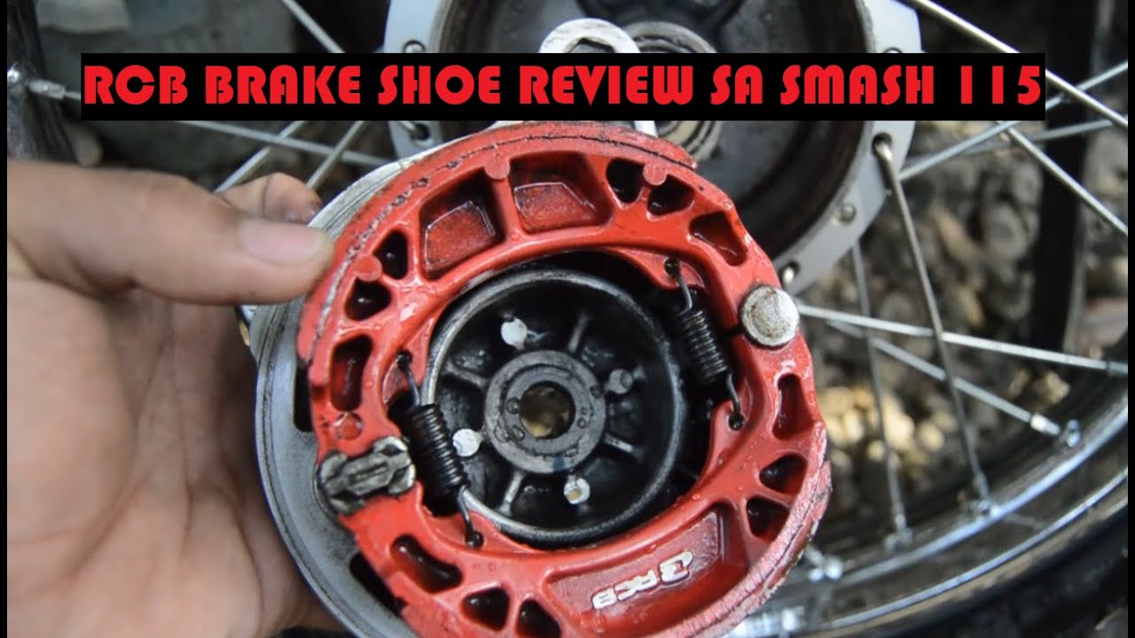 RCB Brake Shoe Review - Replacing Brake Shoe - Smash 115 - First Video