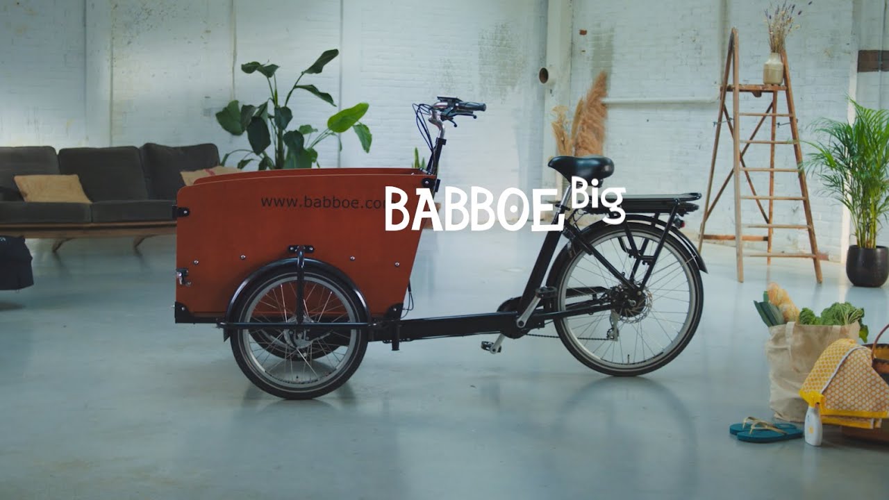 Bakfiets 3 wielen gezocht? Kies de stabiele Babboe Big | Babboe
