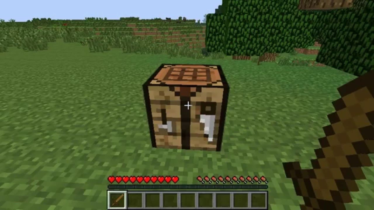 How To Make a Wooden Sword in Minecraft YouTube