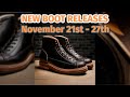 New boot releases november 21st  27th 2023