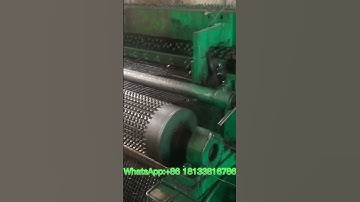 High speed roll mesh welding machine#shorts #youtubeshorts