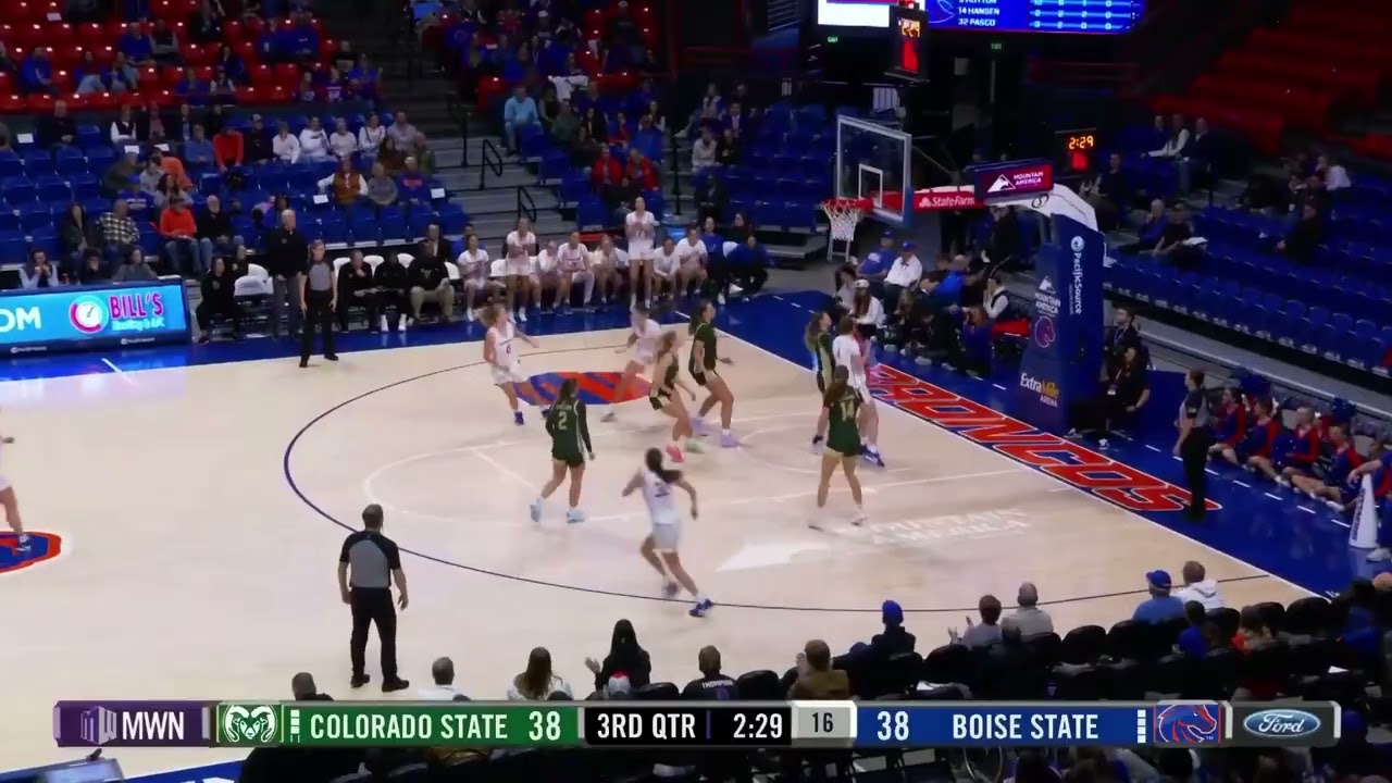 HIGHLIGHTS: Colorado State at Boise State Women's Basketball 1/10/26