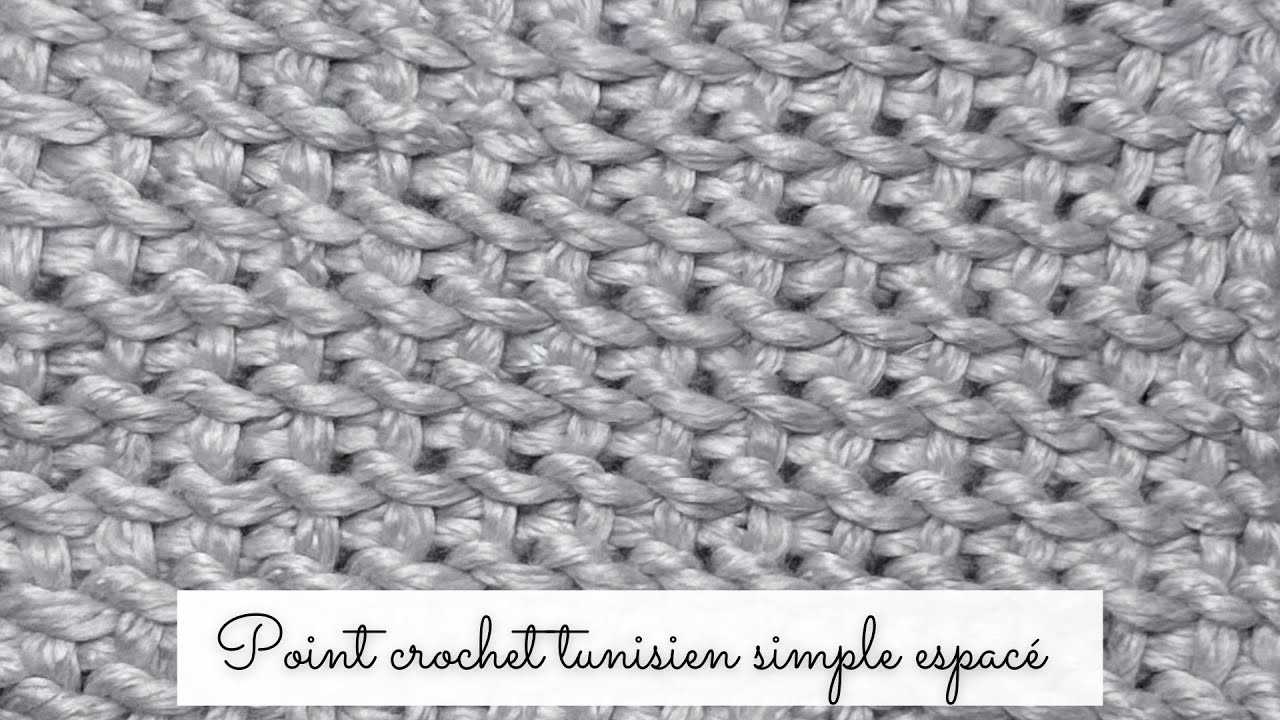 Point Purl au CROCHET TUNISIEN ⭐️ Mailles envers 🧶 Finitions PARFAITES  🧶 Tuto crochet gratuit