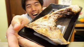 簡単 魚焼きグリルでブリカマの塩焼き Yellowtail Broiled Youtube