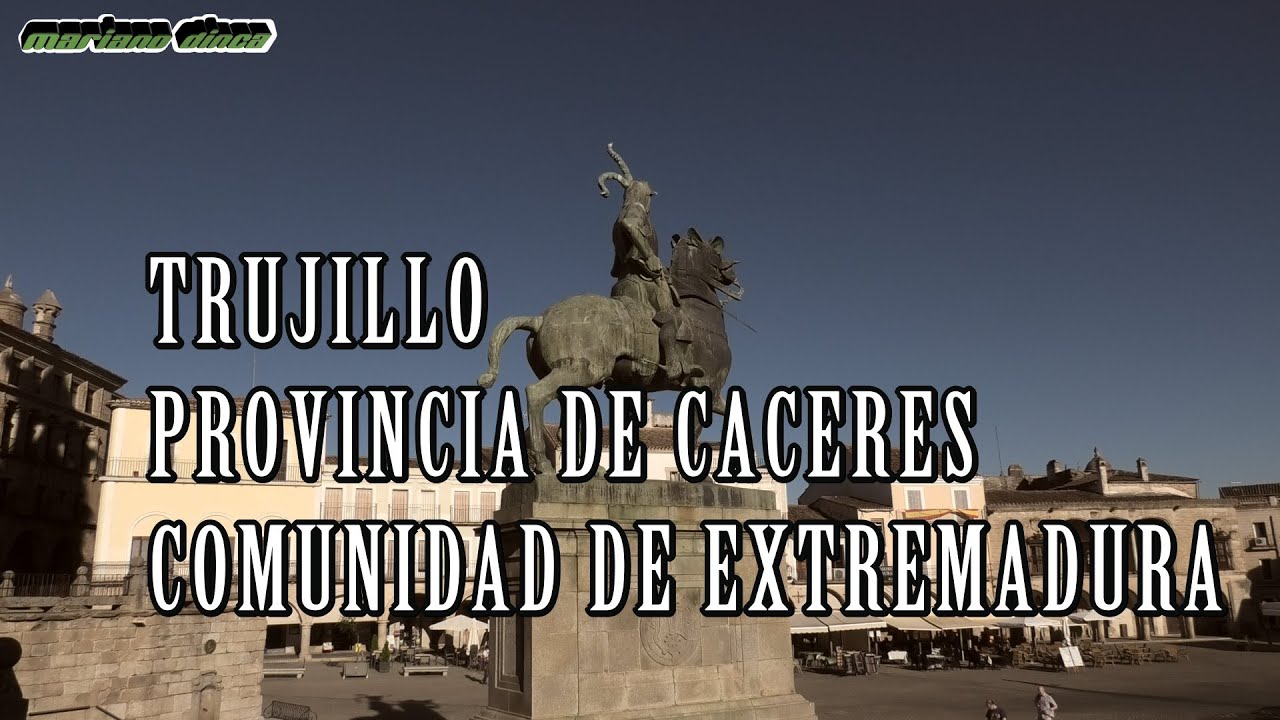 Trujillo. Provincia de Cáceres. Extremadura. Impresionante ciudad medieval.